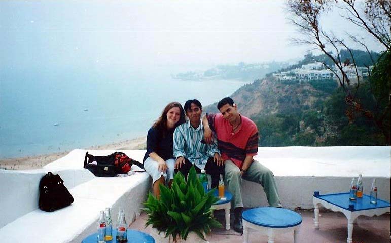 1995 05 11, SBS; Az, Carmen & Hassouna1.jpg