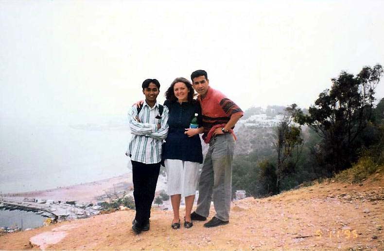 1995 05 11, SBS; Az, Carmen & Hassouna2.jpg